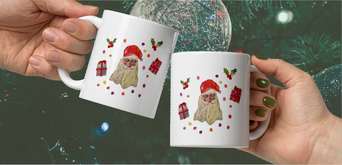 The Perfect Christmas Gift: Our New Santa Mug for Holiday Cheer
