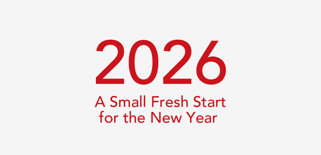 A Small Fresh Start for the New Year