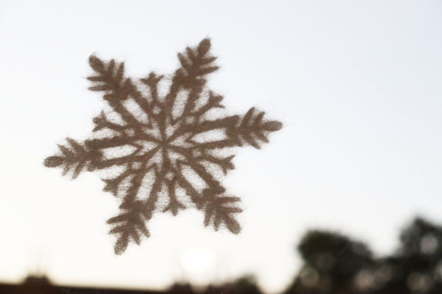 Mino on Glass / Set of 3 snowflakes