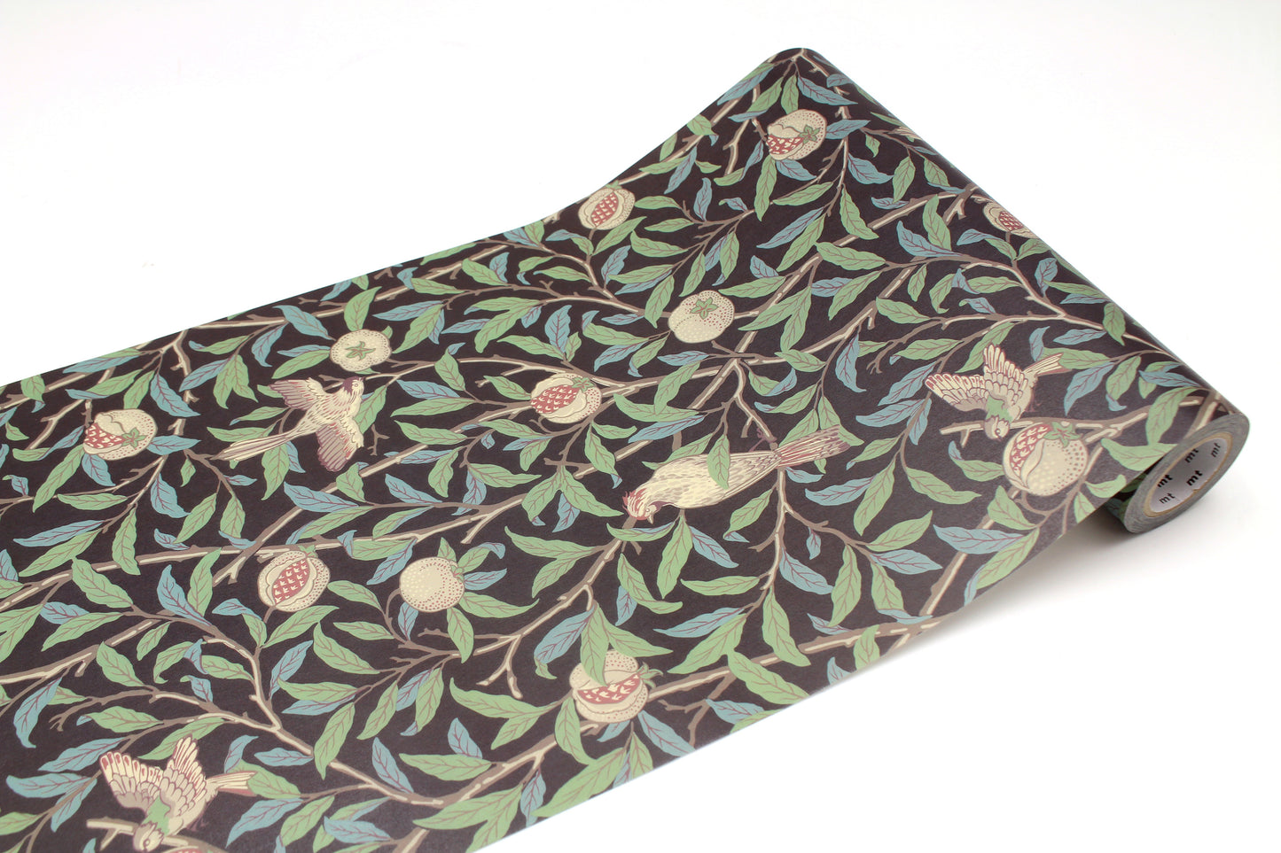 mt CASA FLEECE / Morris & Co. Bird Pomegranate