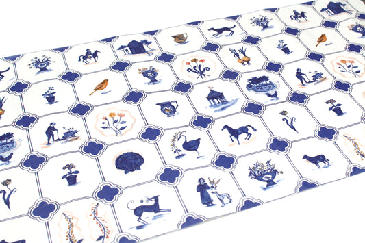 CASA Remake Sheet Polly Fern /Polly Fern Blue Tile