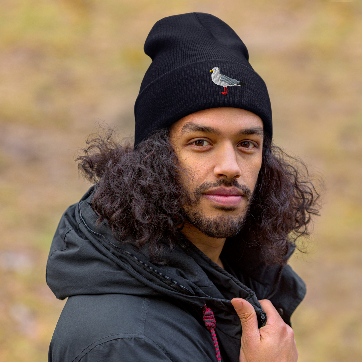 Cuffed Beanie /seagull