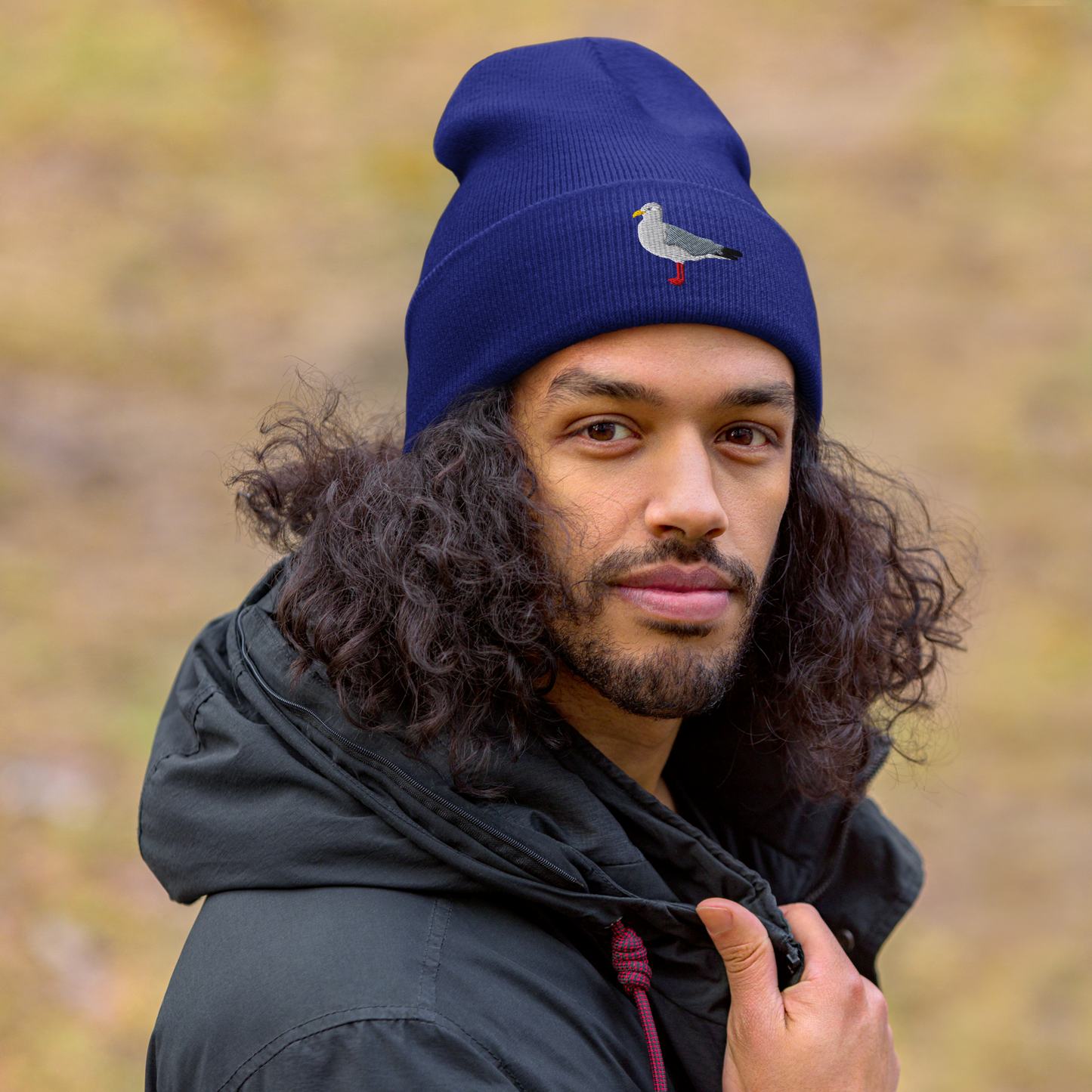 Cuffed Beanie /seagull