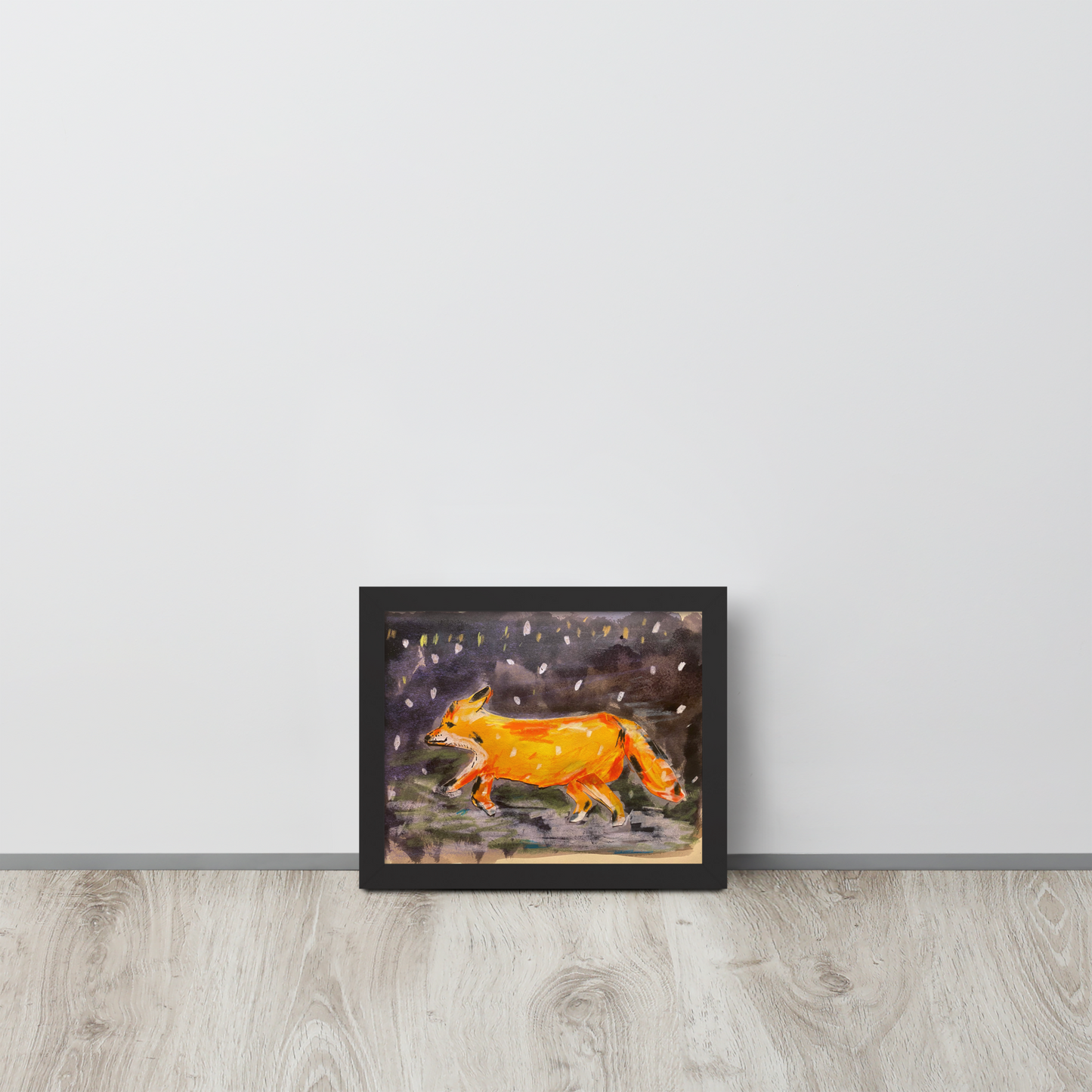 Framed poster / A Fox's Silent Journey