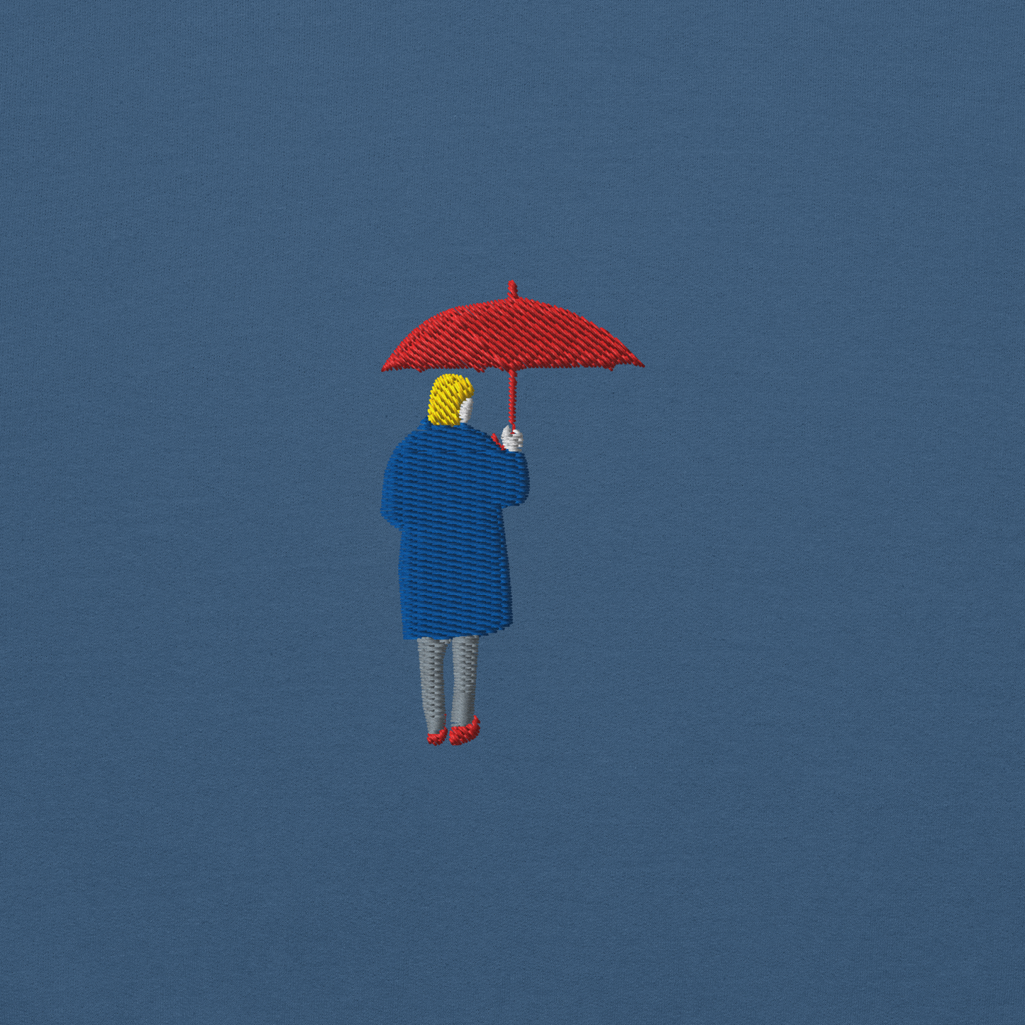 Unisex Sweatshirt / Red Umbrella