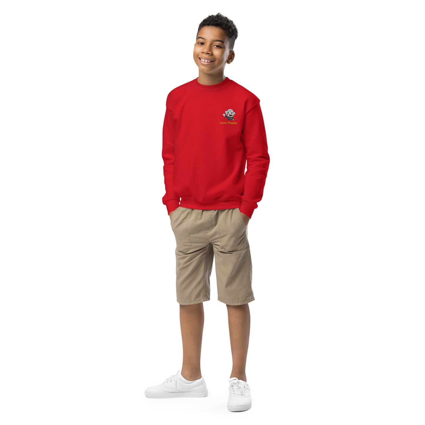 Youth crewneck sweatshirt / Louis Theater(Kaori)