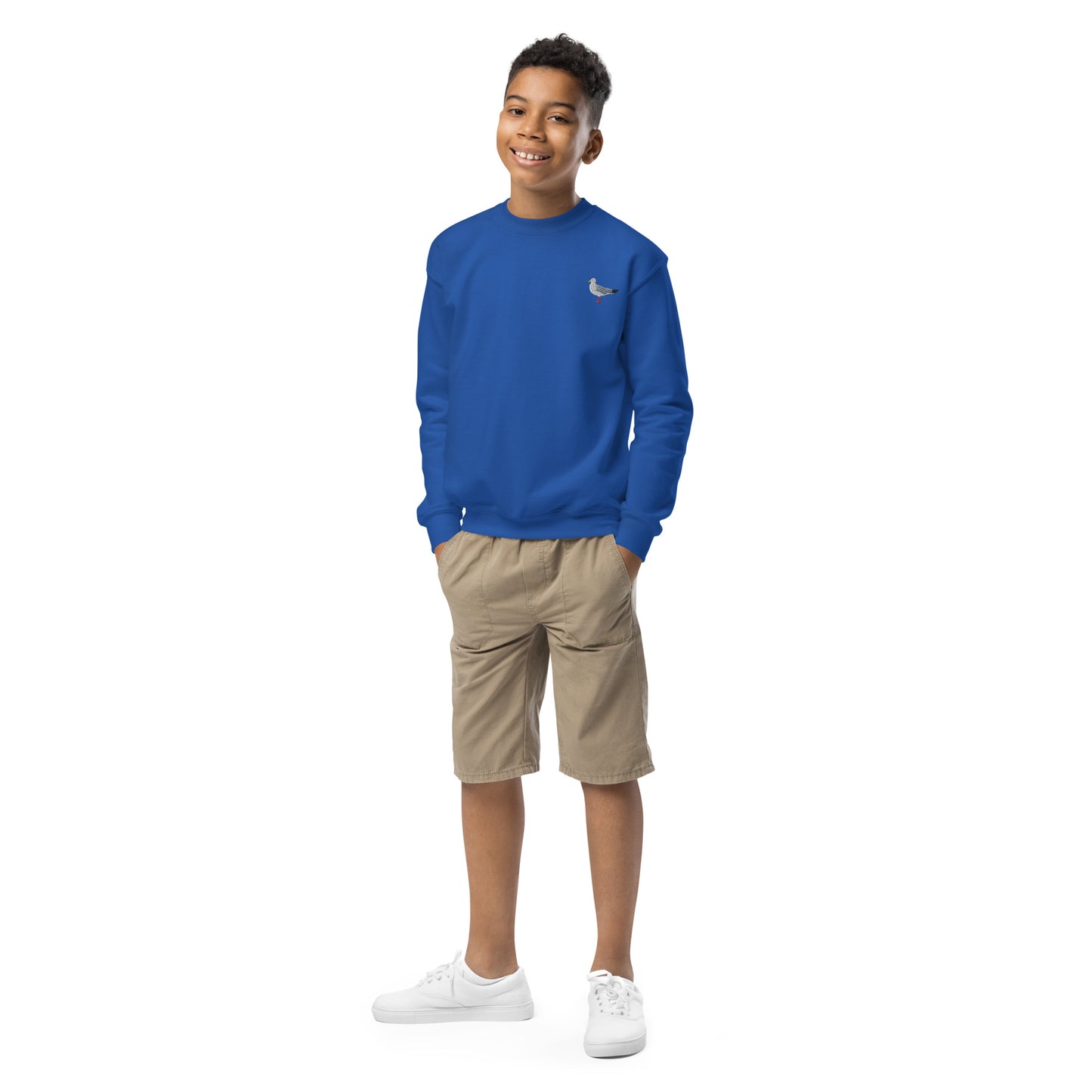 Youth crewneck sweatshirt / Seagull