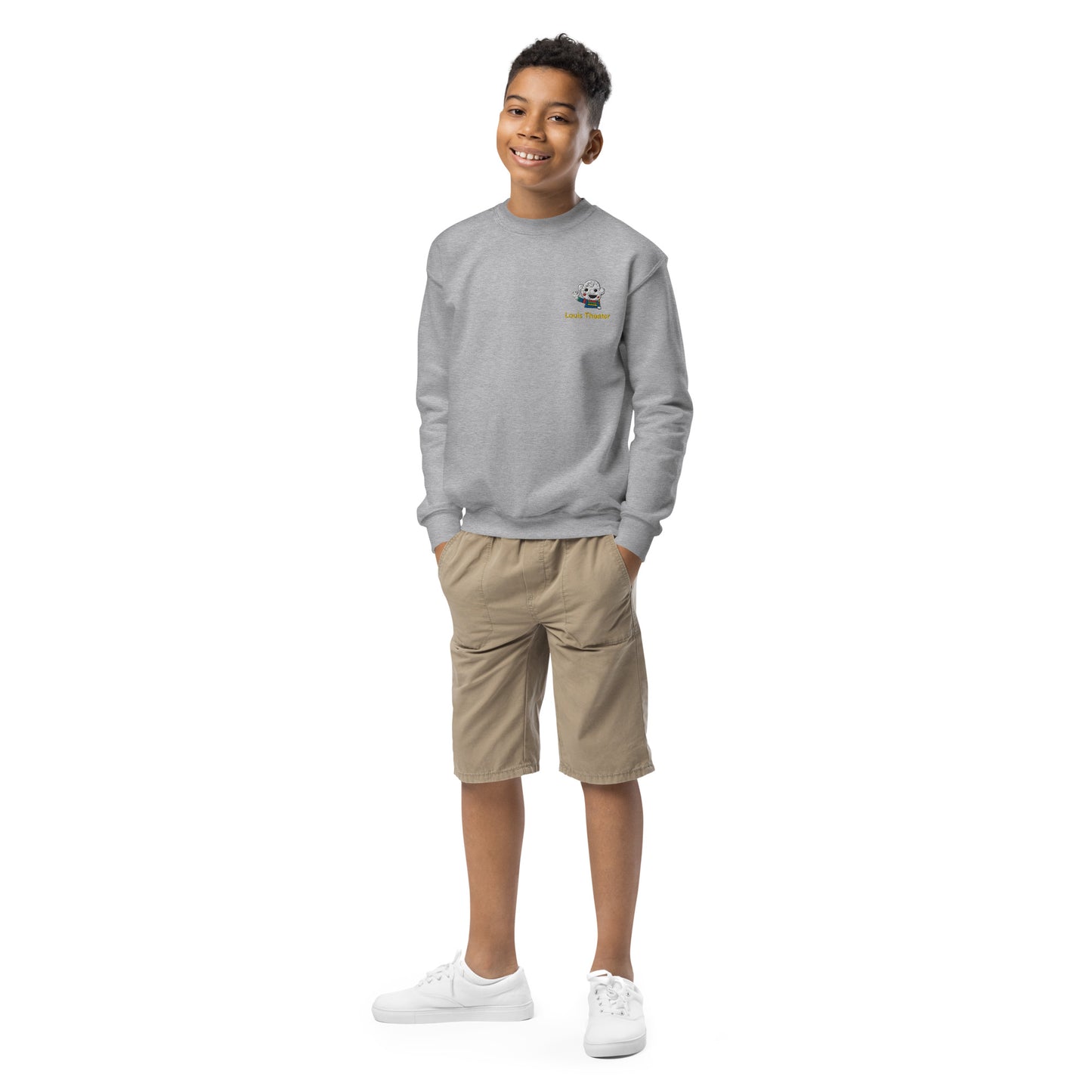 Youth crewneck sweatshirt / Louis Theater(Kaori)